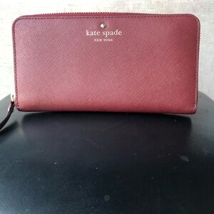 Kate Spade Burgundy Wallet